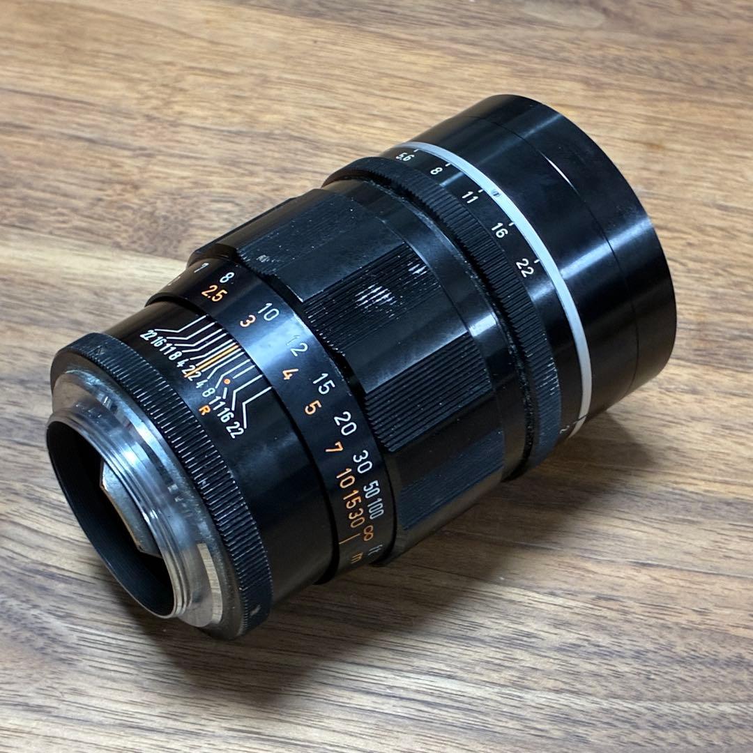 美品　CANON 100mm f/2 レンズ キヤノン　l39