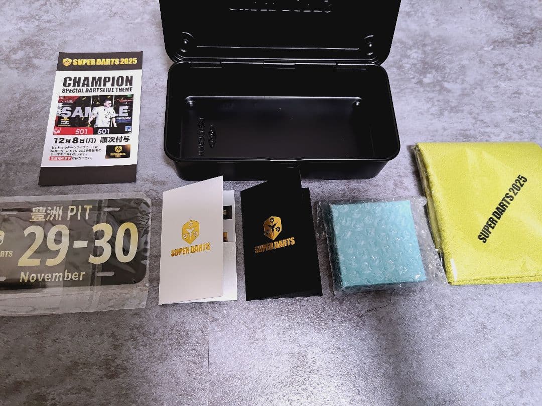 SUPER DARTS 2025 オフィシャルグッズ_2