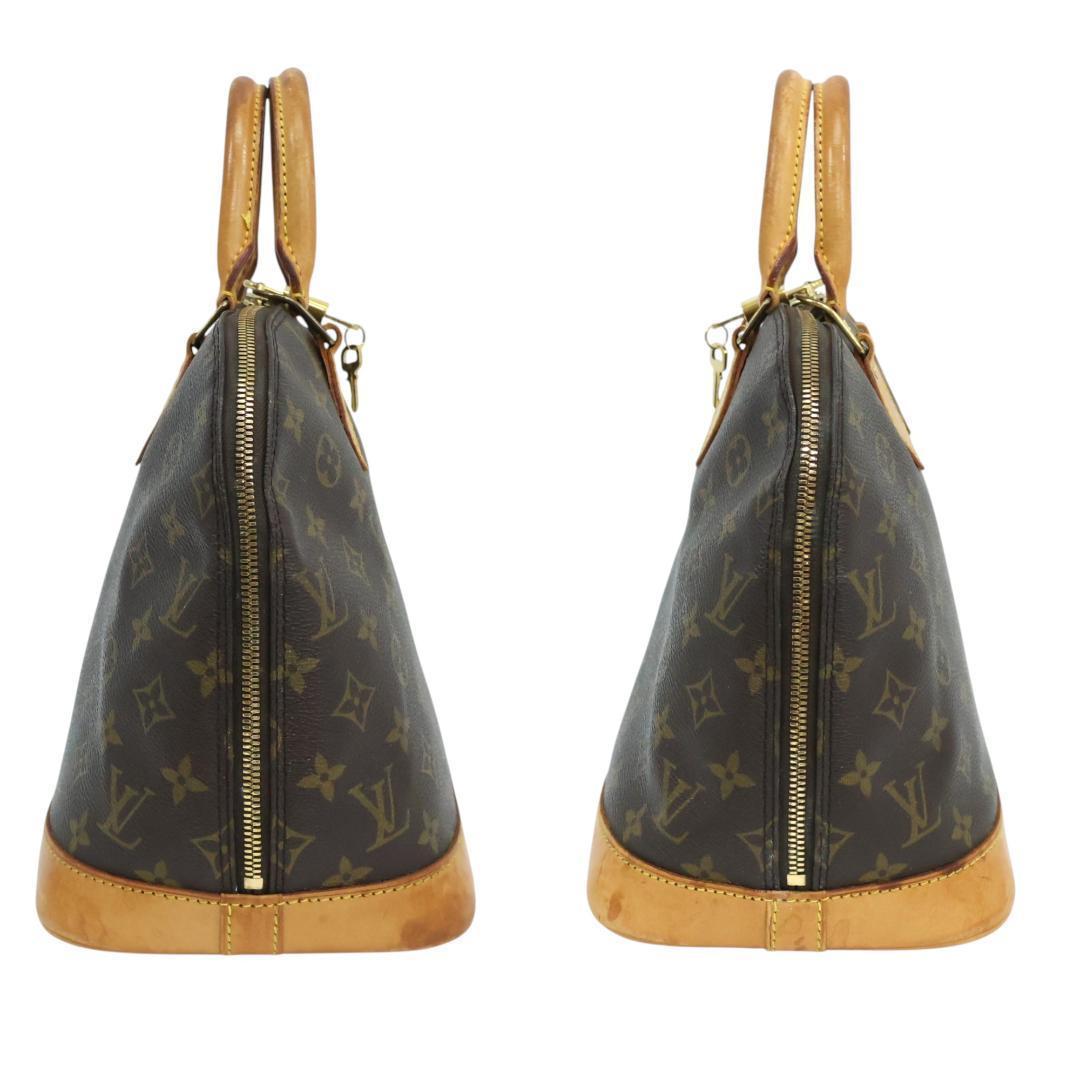 美品 LOUIS VUITTON アルマ モノグラム ハンドバッグ M51130