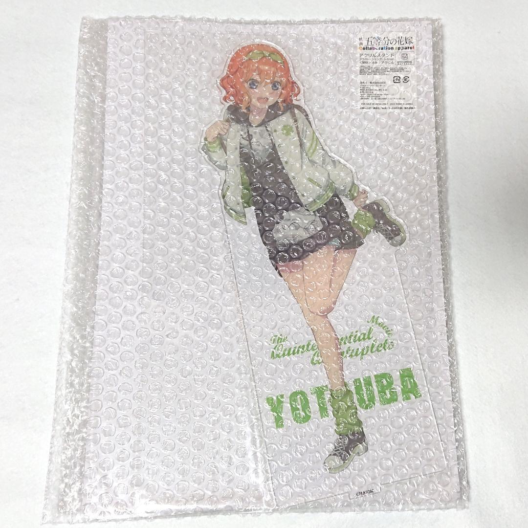 五等分の花嫁 アパレルコラボ3弾　アクリルスタンド　三玖・四葉・五月