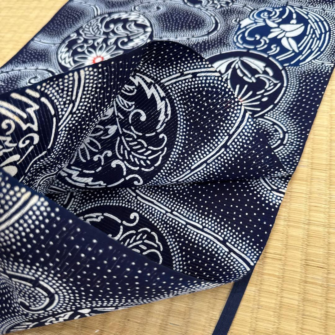 高級手芸　綿絽　本染ゆかた反物