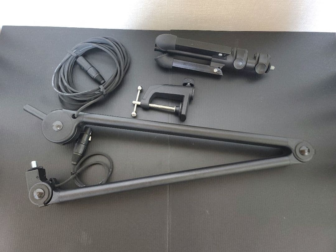 K&M デスクアーム マイクアーム 三脚 卓上 マイクスタンド