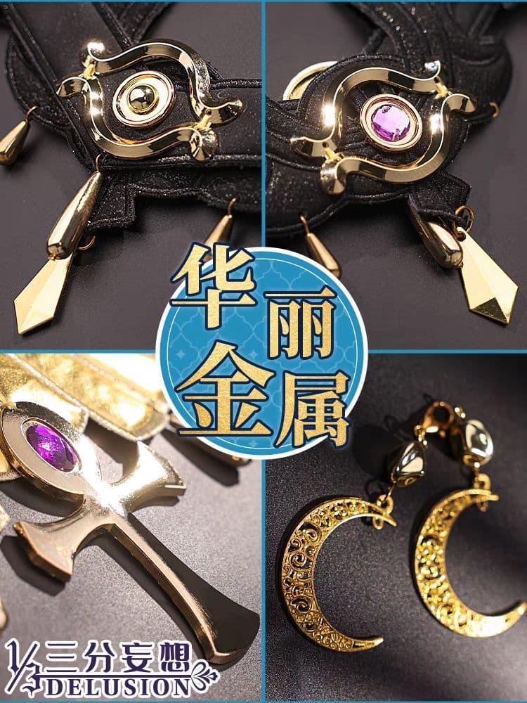 原神げんしん キャンディス 三分妄想製 コスプレ衣装 高級感フルセット新品未開封