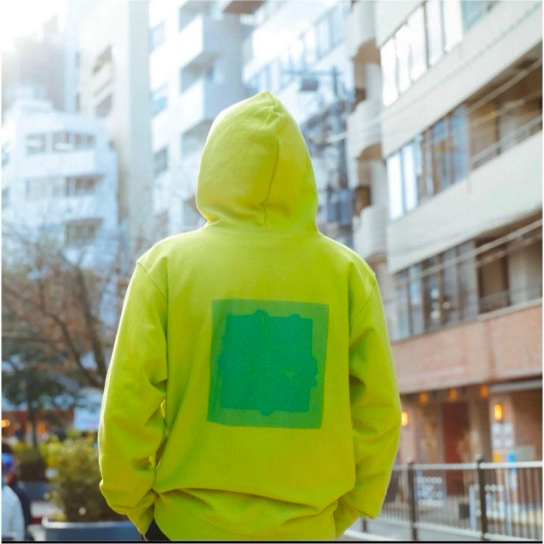 藤井風　美品　my flower's here 緑フーディM