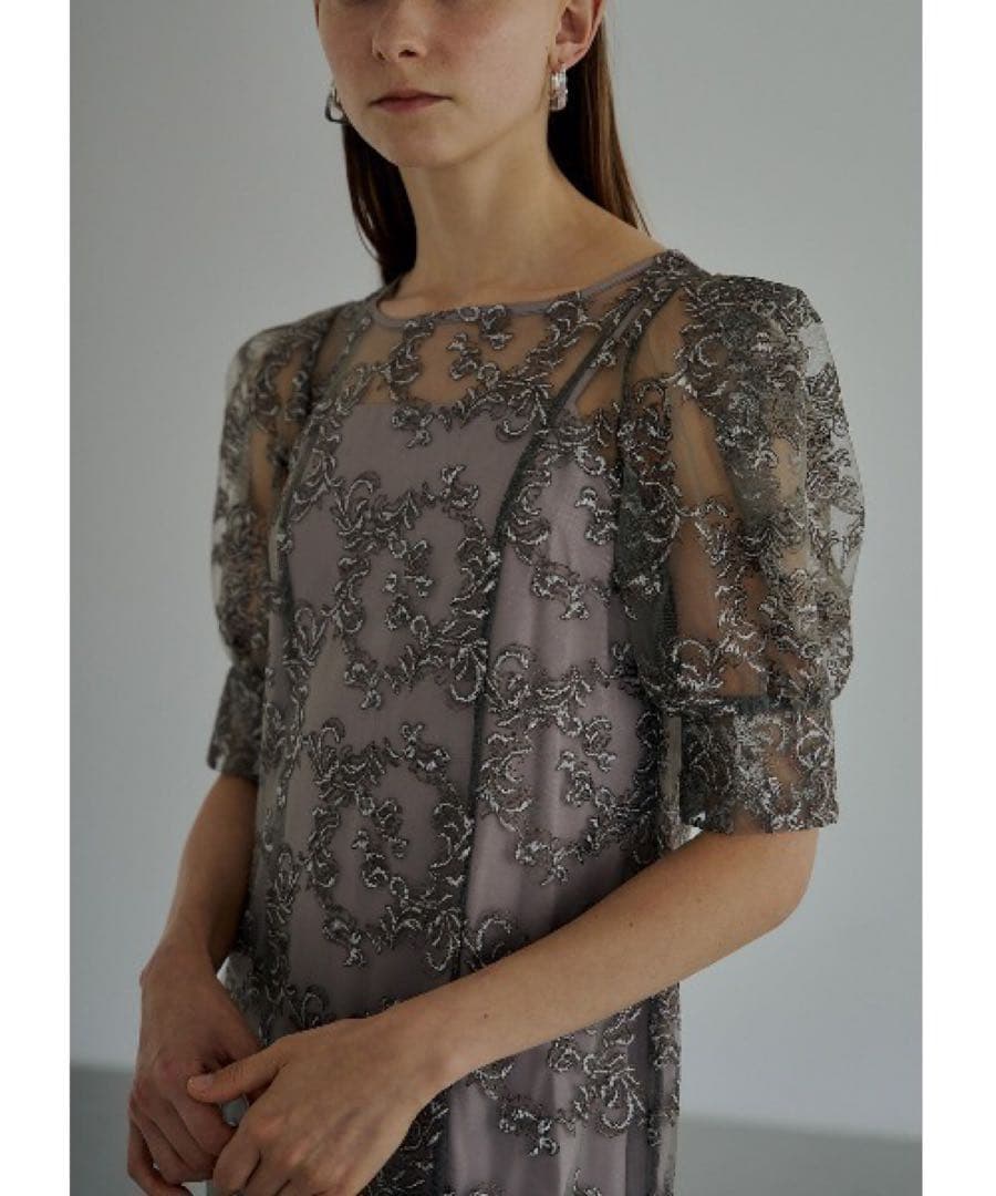 スーツ・フォーマル・ドレス LERURE Original paisley patterndress