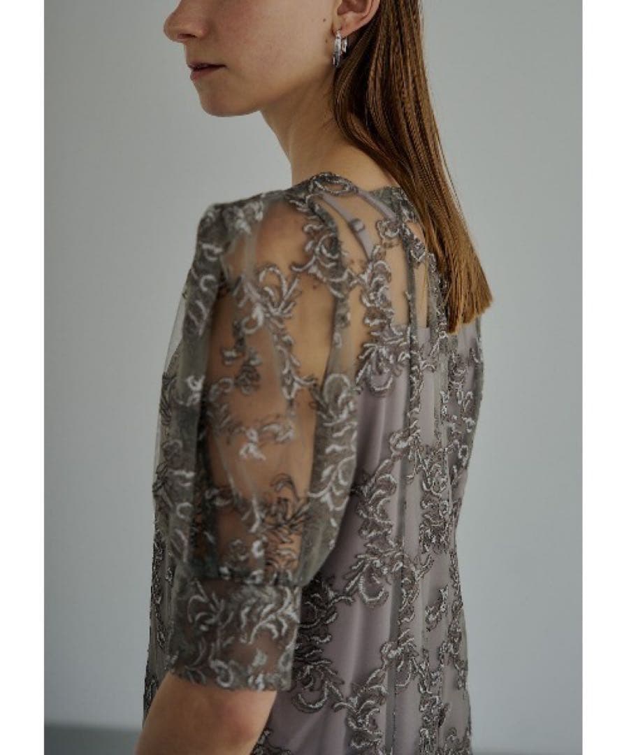 スーツ・フォーマル・ドレス LERURE Original paisley patterndress