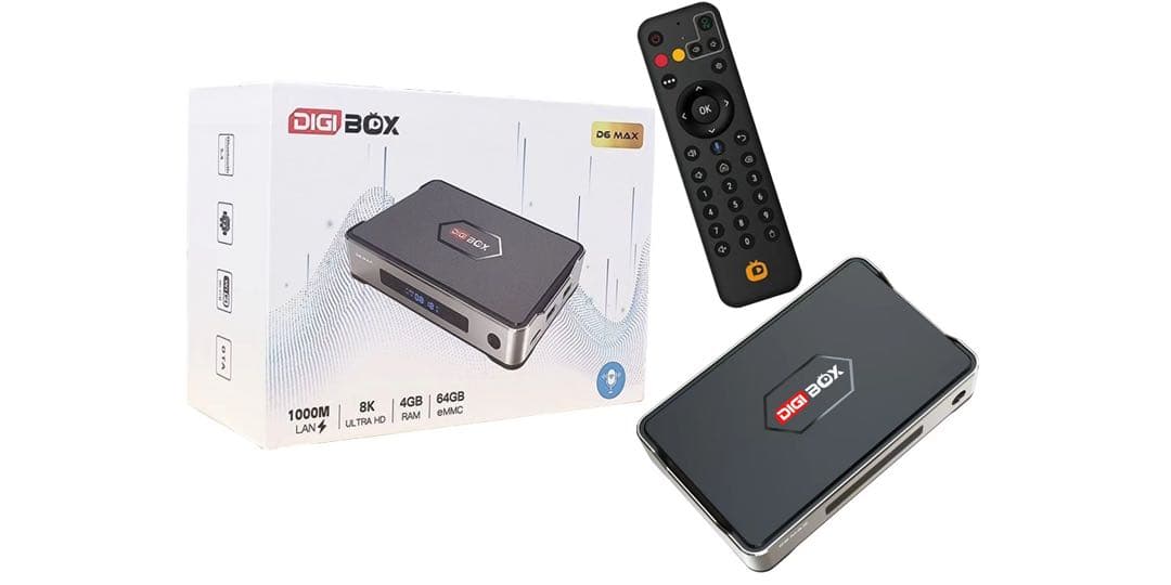 即発送DIGIBOX D6 MAX8K対応Wi-Fi6千兆LAN168時間見逃し