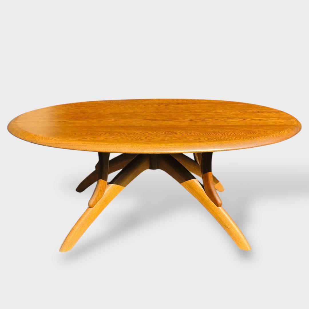 カリモク家具 Chitano（チターノ) 楕円形ローテーブル