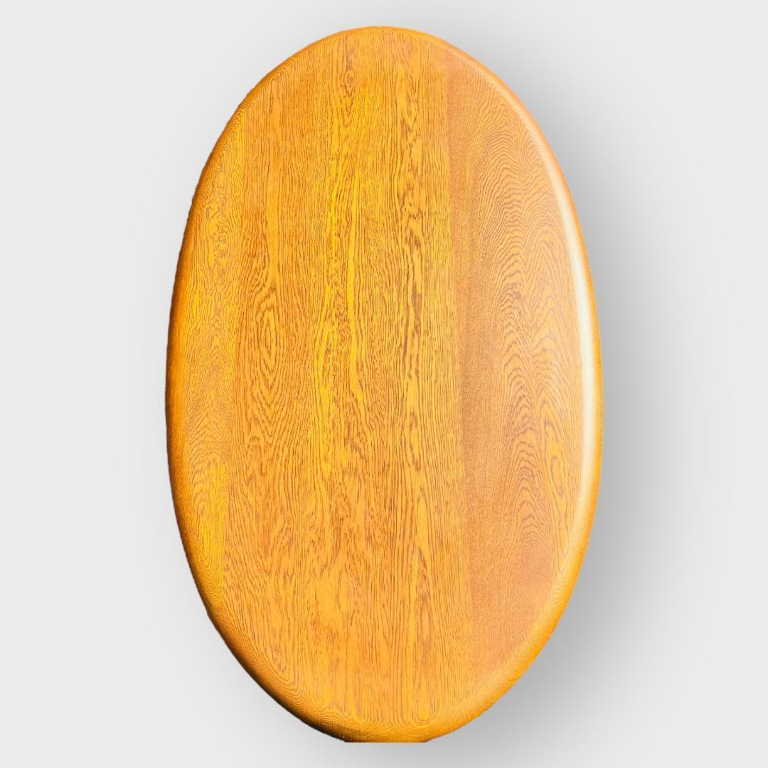 カリモク家具 Chitano（チターノ) 楕円形ローテーブル