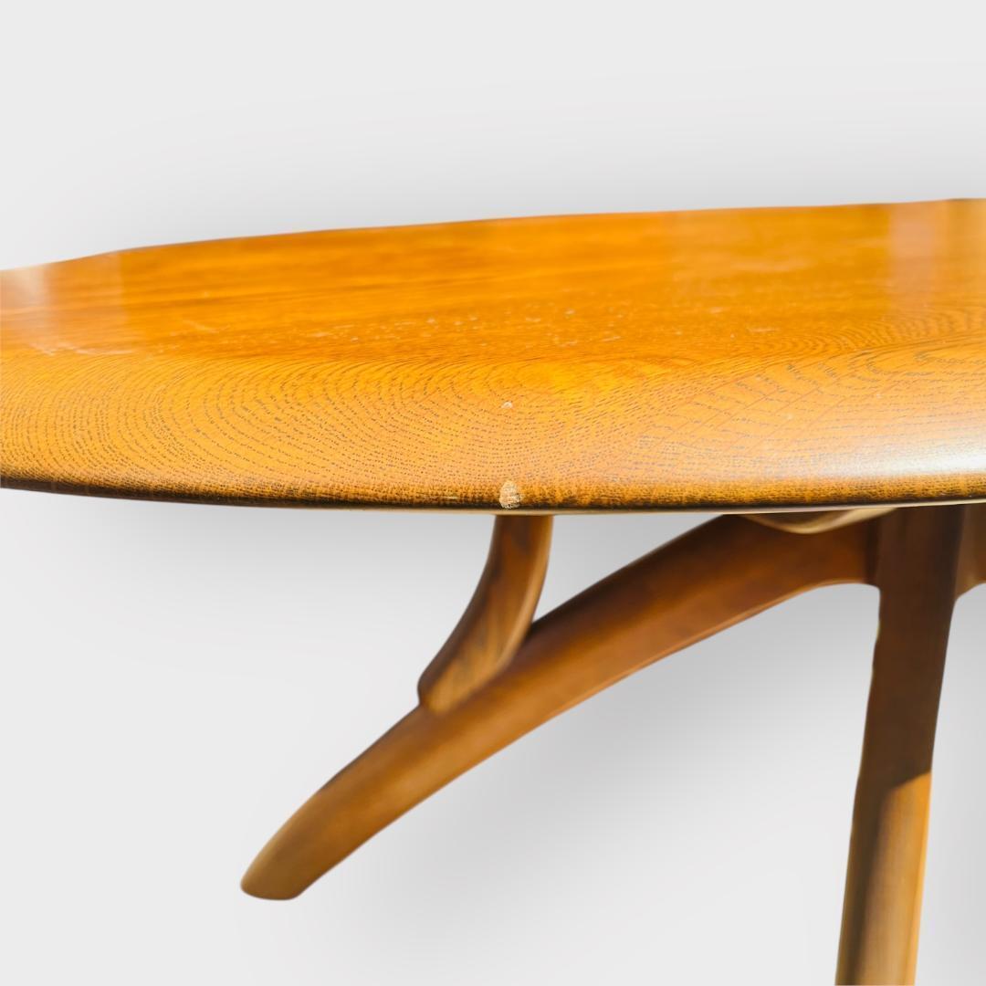 カリモク家具 Chitano（チターノ) 楕円形ローテーブル