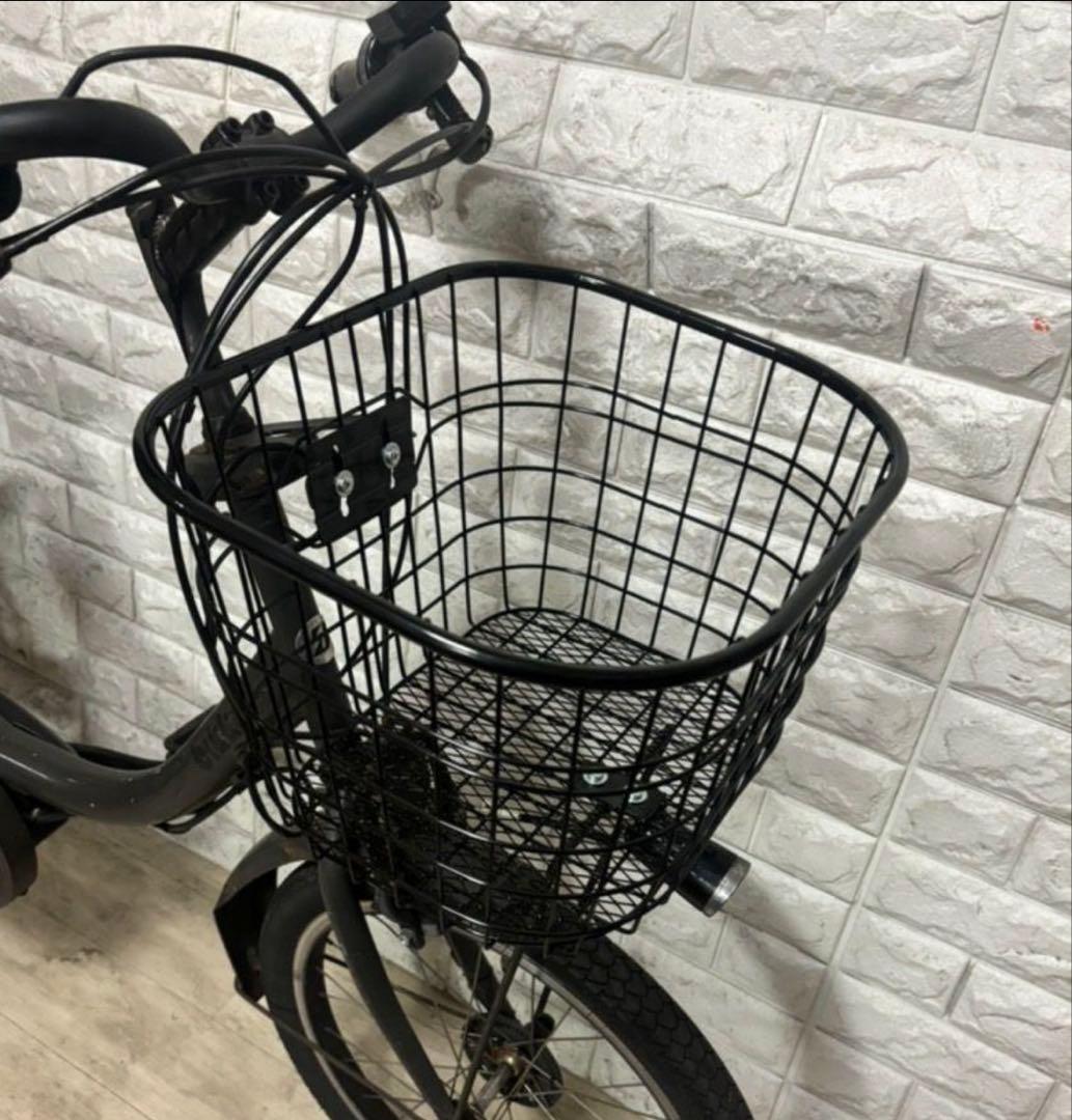 美品✨新品✨サドル✨バッテリー最高レベル✨ブリヂストンビッケ✨子供乗せ電動自転車