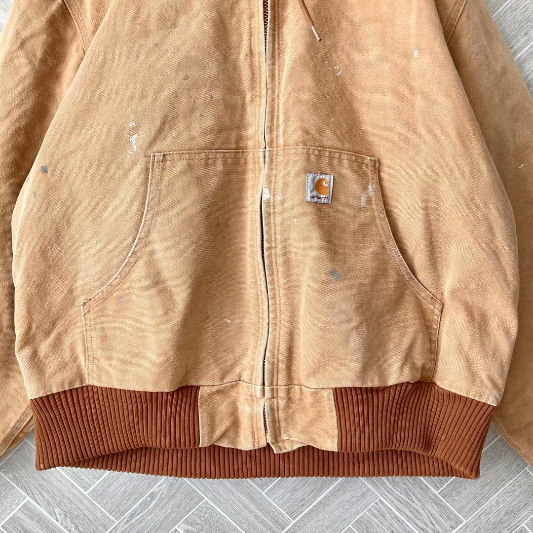 【Carhartt】ペンキ アクティブジャケット カーハート ベージュ L