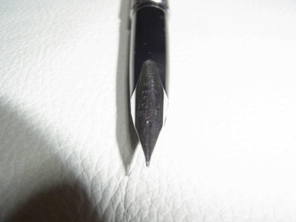 ◆美品 1977年製！パイロット カスタム 縦じま 大きなニブ M 18KWG