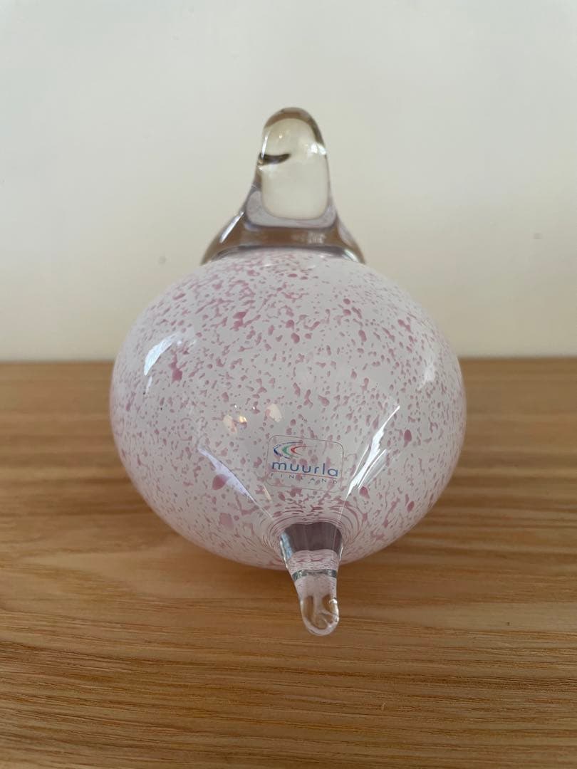 鳥 バード 置物 オブジェ ガラス muurla フィンランド 北欧