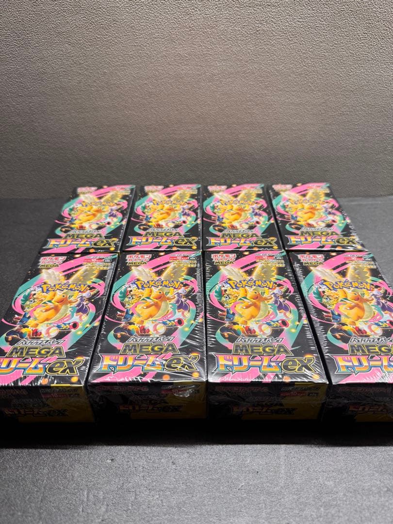 ポケモンカード　MEGA ドリームex 8BOX シュリンク付き‼️