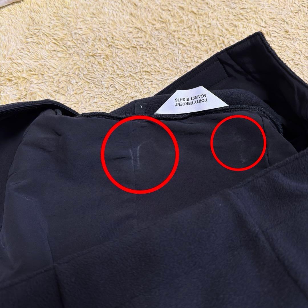 FORTY PERCENT フリース プルオーバー