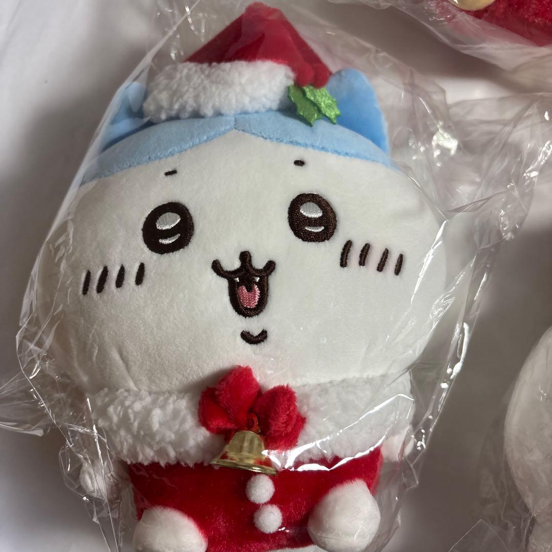新品・正規品　ちいかわ　サンタさんだ！　ぬいぐるみ　S　クリスマス　3点セット