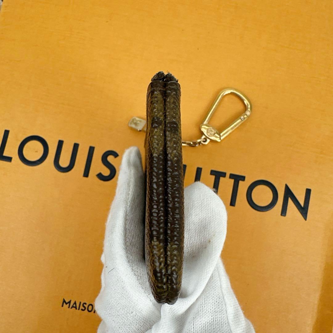 箱保存袋付　ルイヴィトン　モノグラム　ポシェットクレ　キーケース