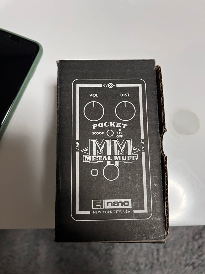 ポケット　メタルマフ　エフェクター