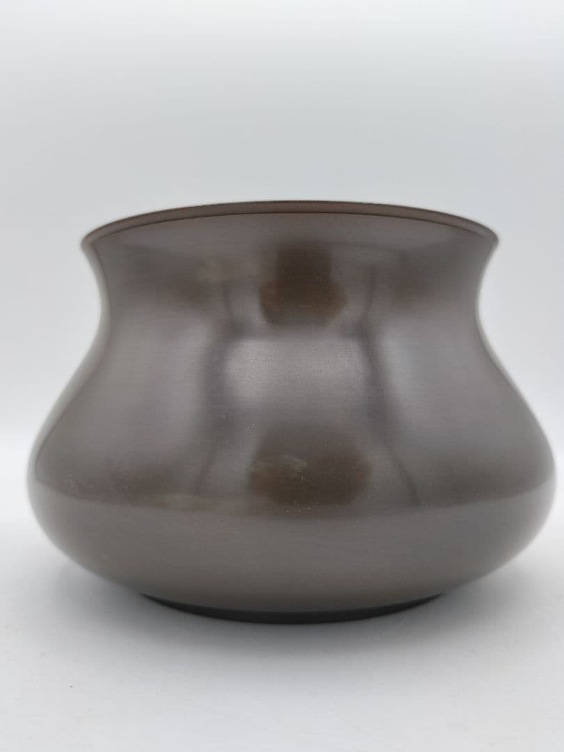 b977 建水 唐銅 えふご 般若勘渓 木箱 茶道具 古物