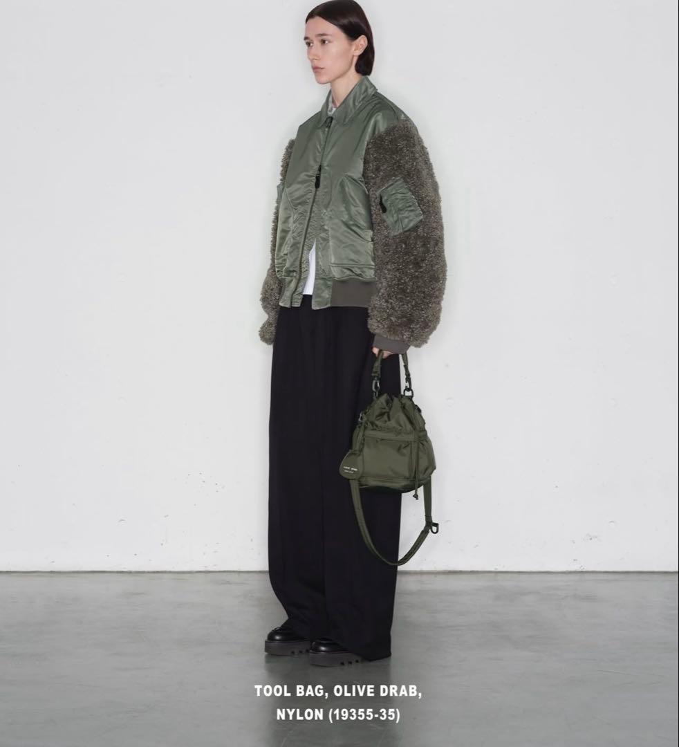 HYKE PORTER TOOL BAG ショルダーバッグ OLIVE 25AW