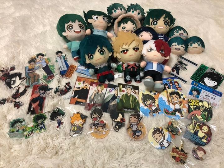 個売り ハイキュー！！ 僕のヒーローアカデミア グッズ