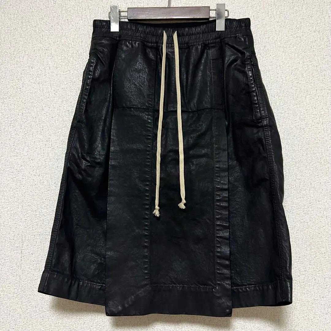 17SS リックオウエンス　ダークシャドウ　BLACK WAX サイズXS