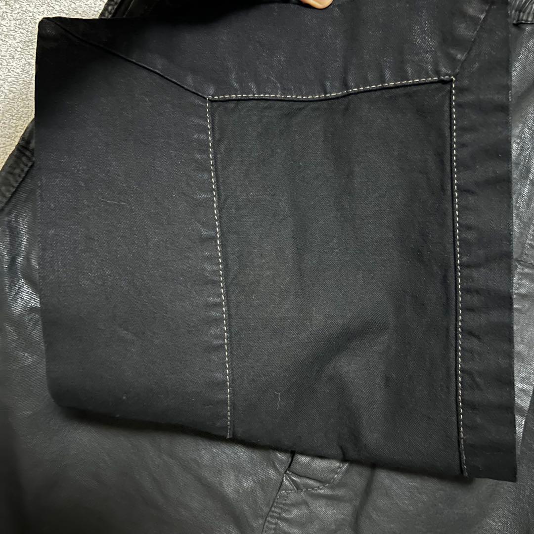 17SS リックオウエンス　ダークシャドウ　BLACK WAX サイズXS