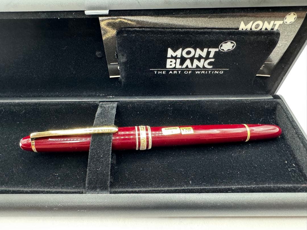 未使用品 万年筆 モンブラン マイスターシュテック 4810 14k 585