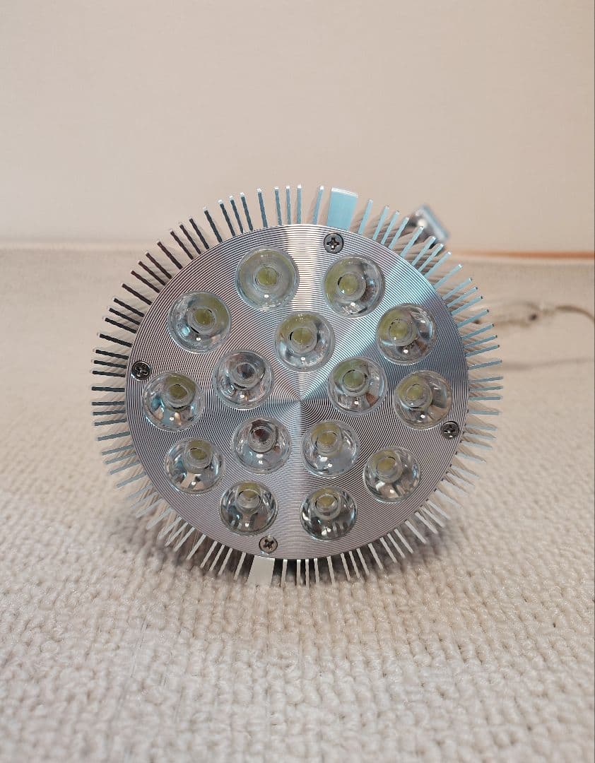 LEDスポットライト1W×15素子 レディオクリップL付き アクアプラネット