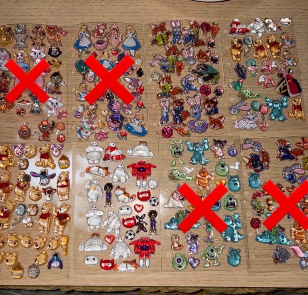 ディズニーシール帳完成系