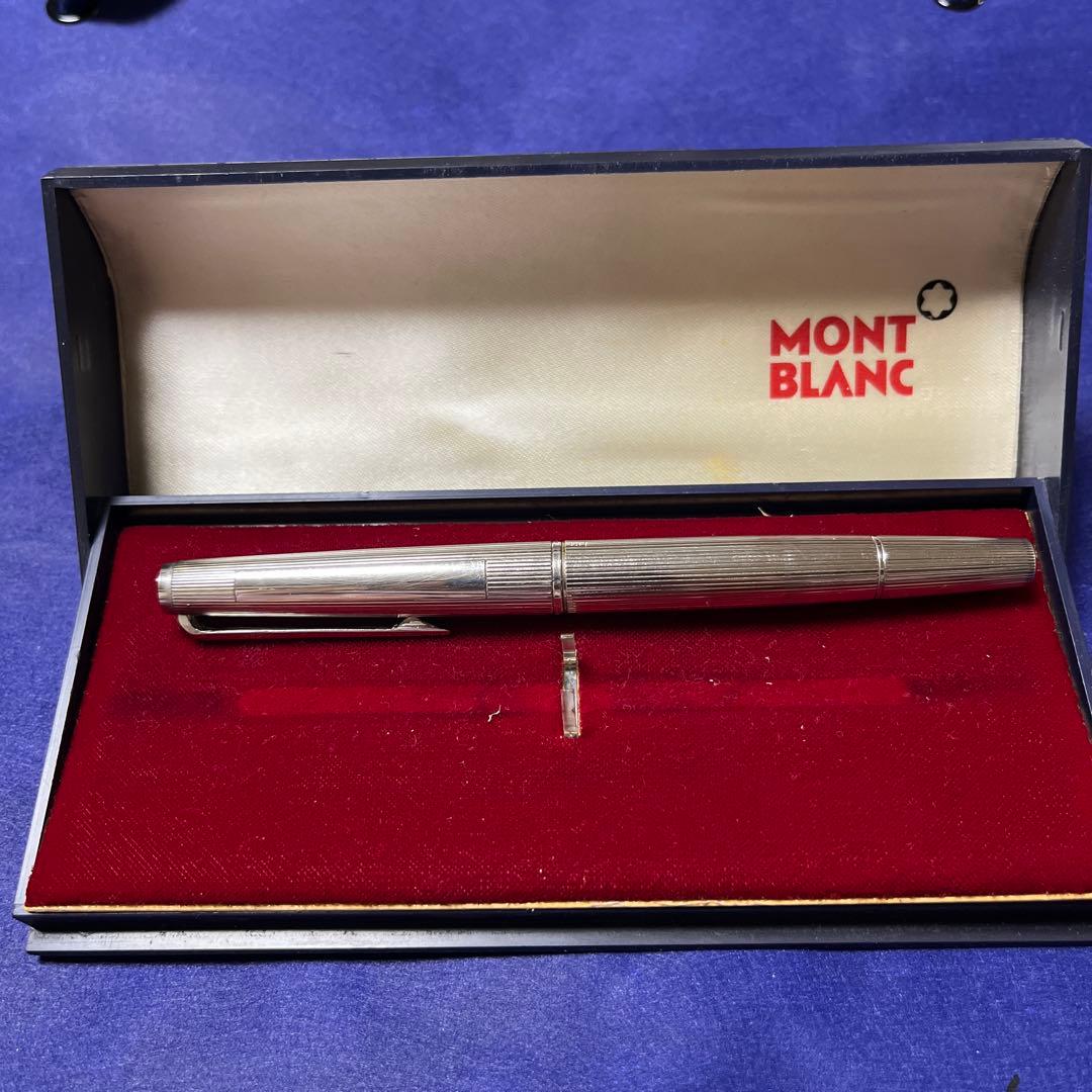 montblanc 126　925シルバー　万年筆　18k750　モンブラン