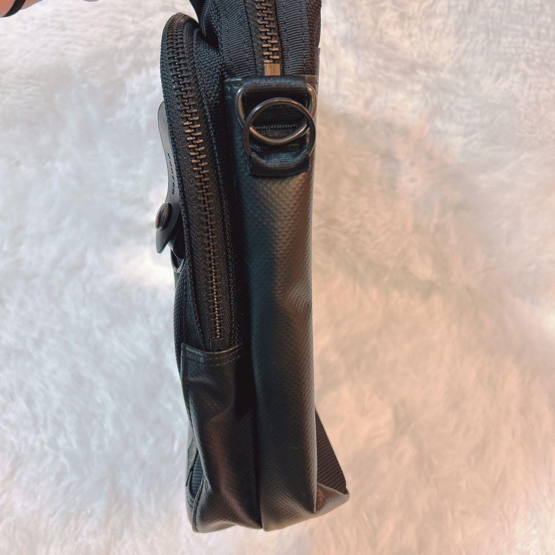 【訳あり美品 】ポーター ビジネスバック黒　ショルダー紐欠品