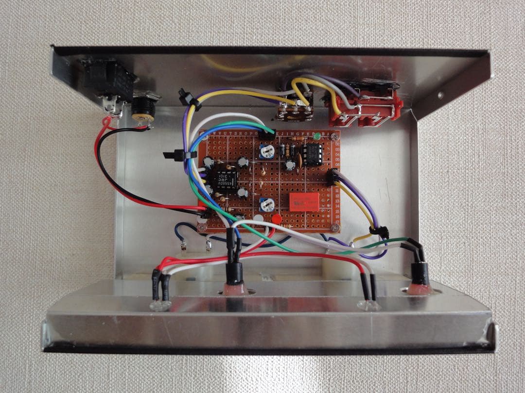 自作ステレオVUメーター215号機（YAMAHAピーク表示付）