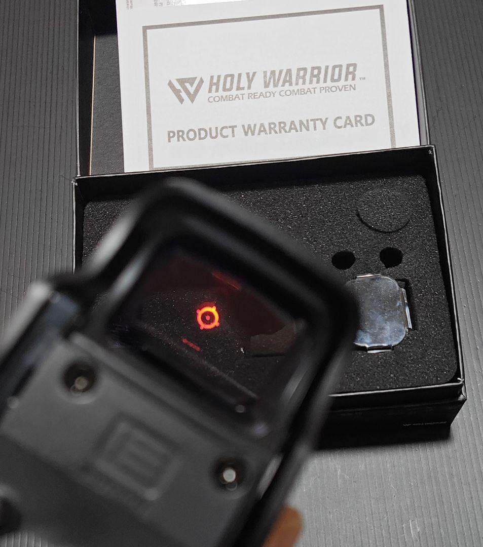 [極美品]Holy warrior ホロサイト　箱あり