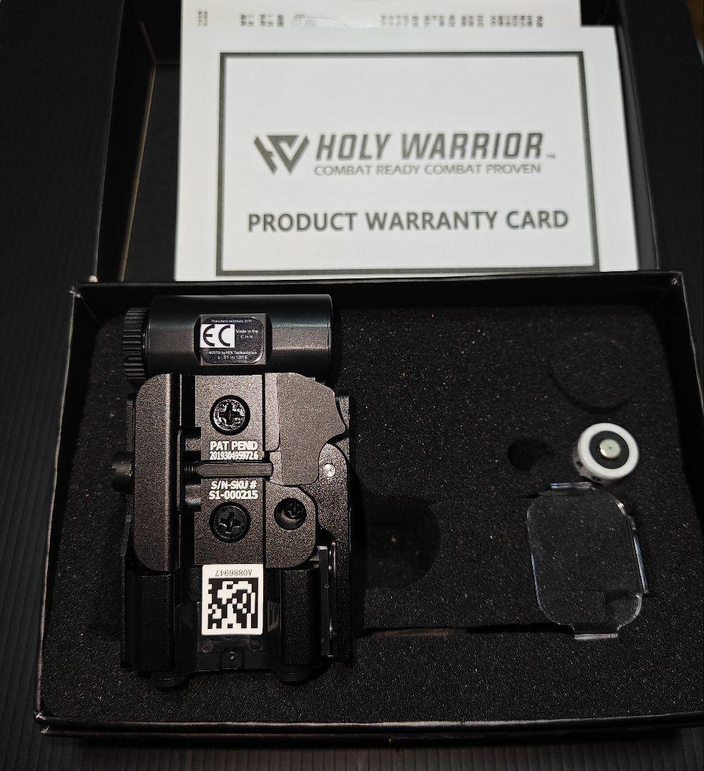 [極美品]Holy warrior ホロサイト　箱あり