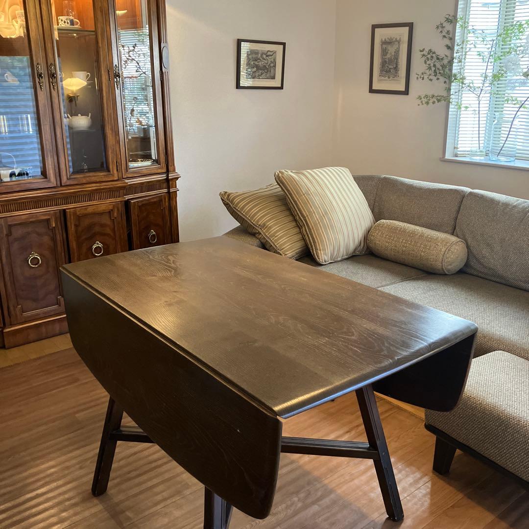 希少！値下げ！アーコール 社　ドロップリーフテーブル