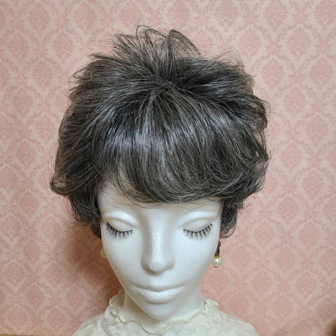 【専用】白髪50％・白髪80％グレイヘア　フルウィッグ2点セット