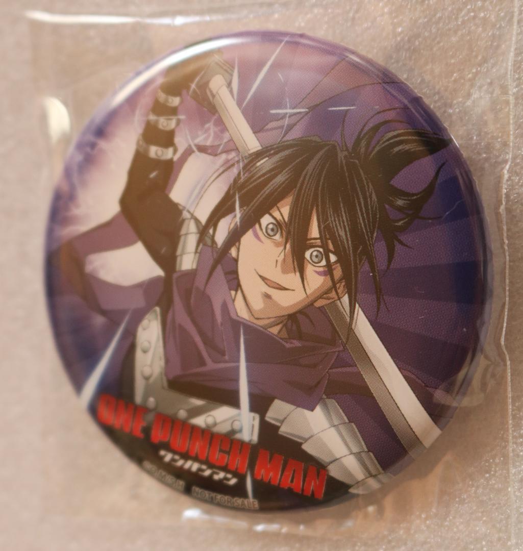 d➕ワンパンマン➕　音速のソニック　抜刀　缶バッジ