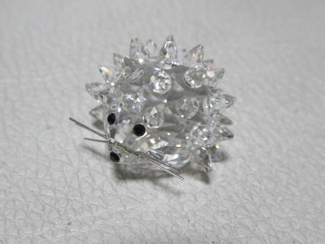 未使用 2000年廃盤品 オーストリア製◆スワロフスキー『レプリカ ハリネズミ』