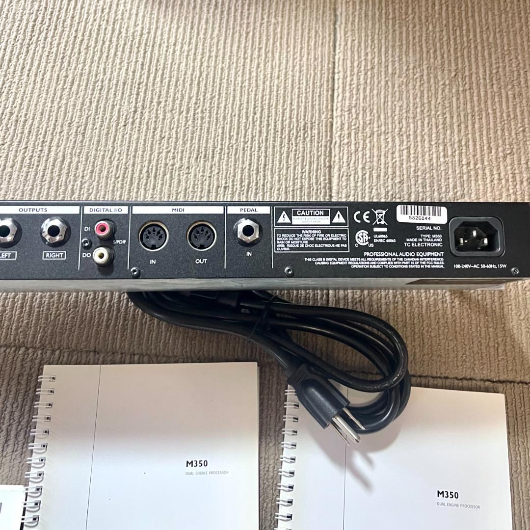 TC Electronic M350 【 空間系マルチエフェクター 】
