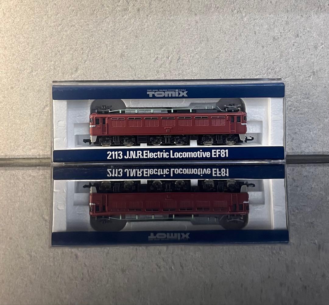 TOMIX EF81型電気機関車 2両セット
