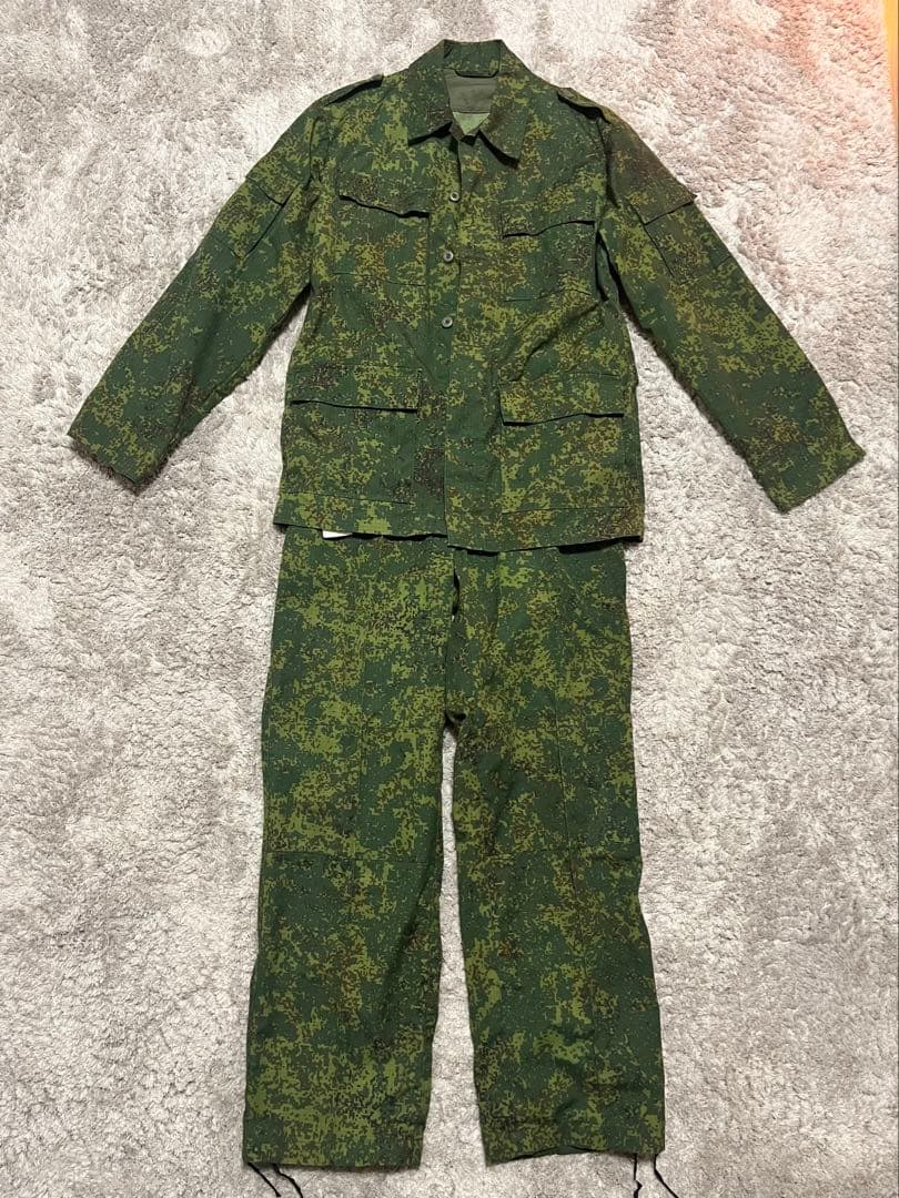 ロシア軍　デジタル迷彩　上下・帽子セット