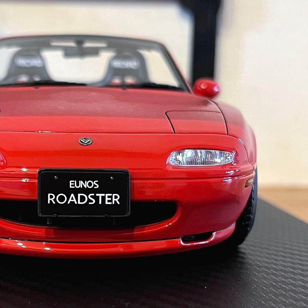 【ミニカー 美品】イグニッションモデル 1/18 マツダ ユーノス ロードスター