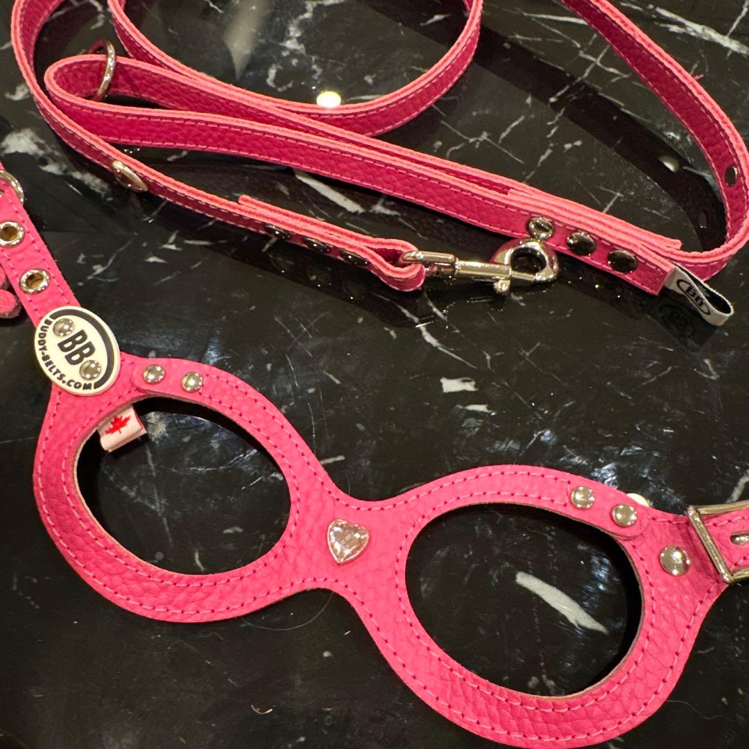 BB バディーベルト2 ピンク ハーネスリードセット