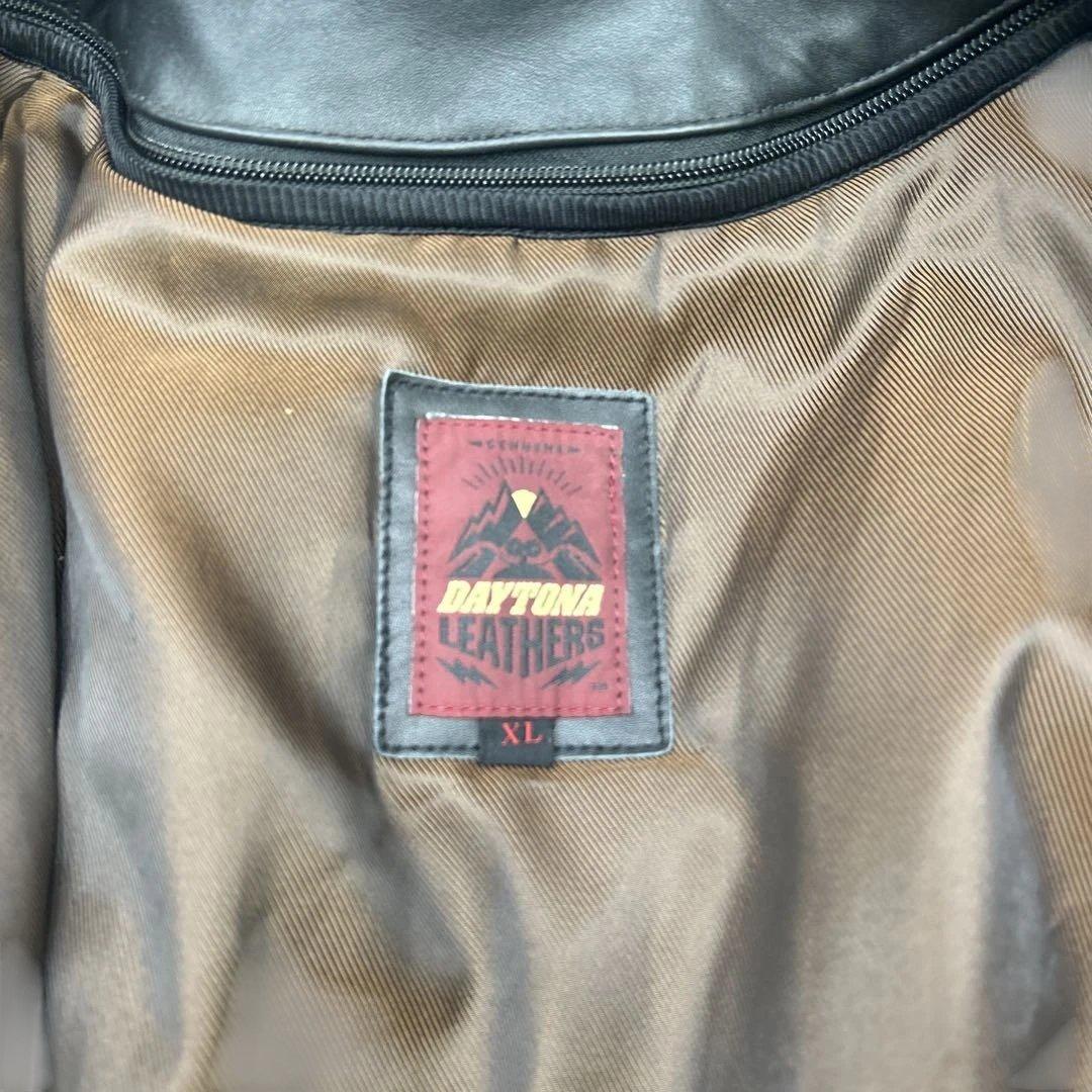6728 【美品】デイトナ シングルライダースジャケット DL-001 XL