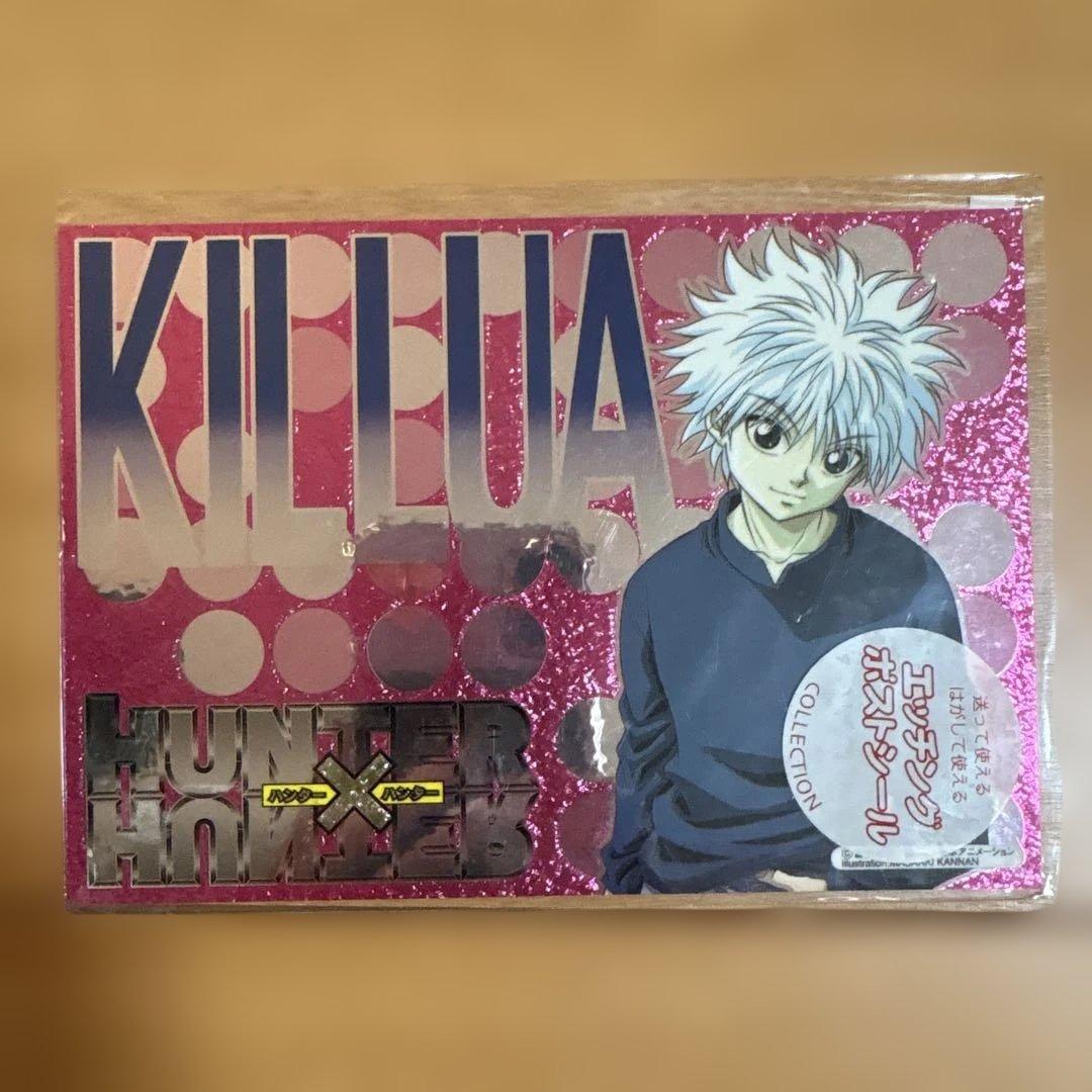 HUNTER×HUNTER キルア　エッチングポストシール　新品　ステッカー