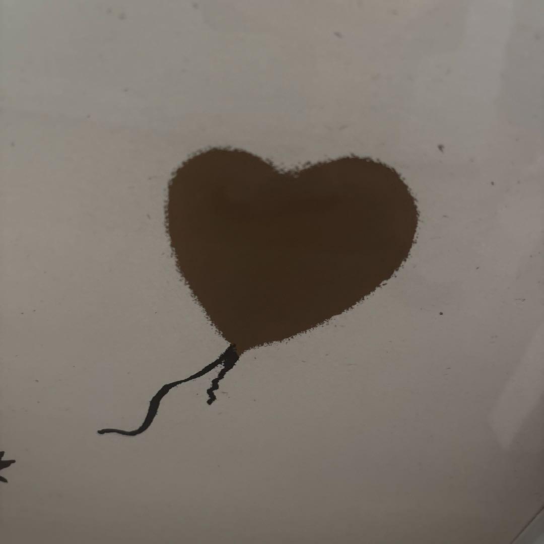 Banksy Girl with Balloon ゴールド　wcp