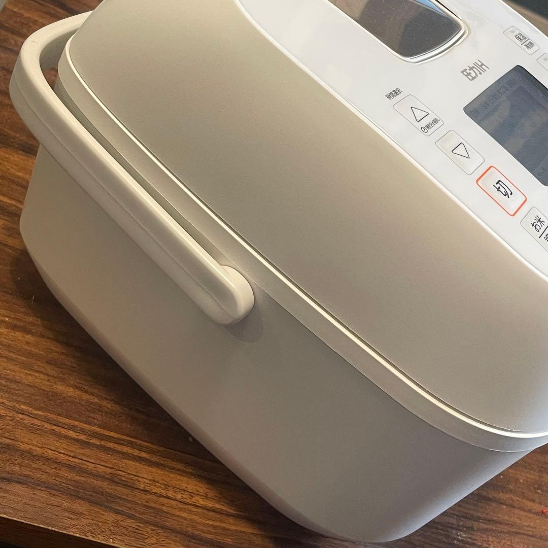 東芝/圧力ジャーIH炊飯器RC-6PXR/3.5合炊きホワイト