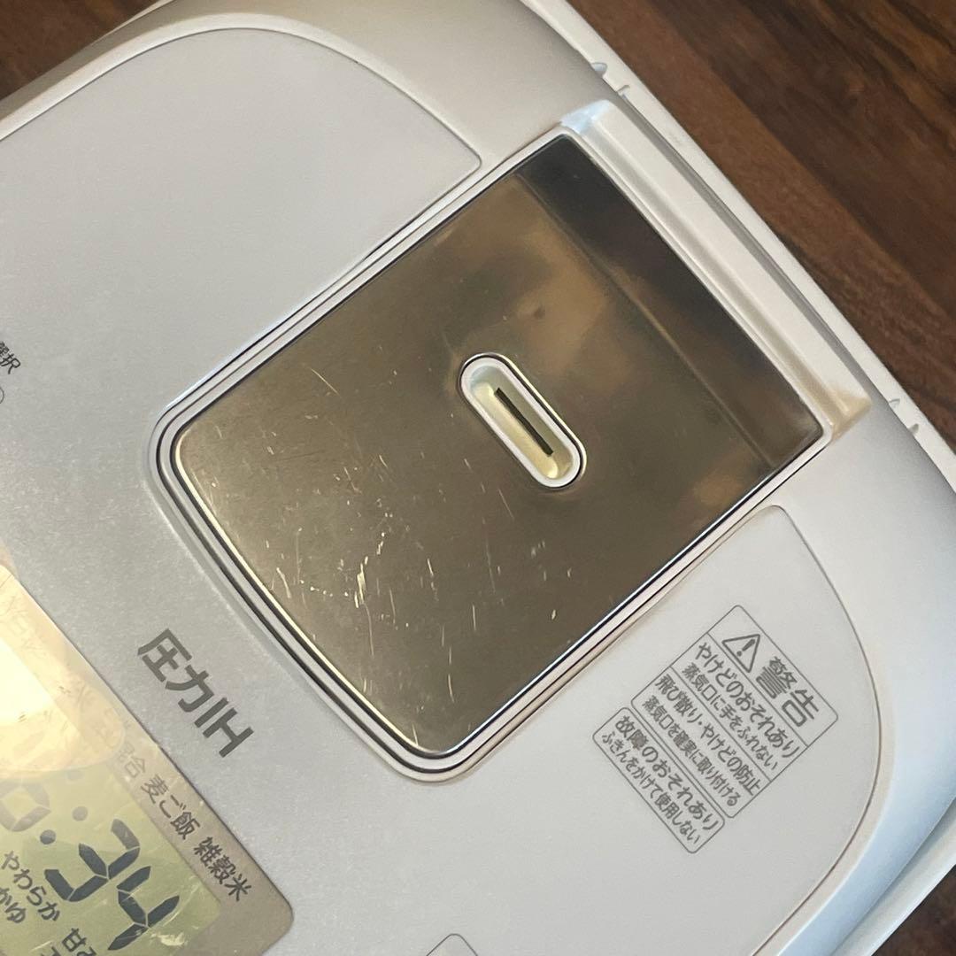 東芝/圧力ジャーIH炊飯器RC-6PXR/3.5合炊きホワイト